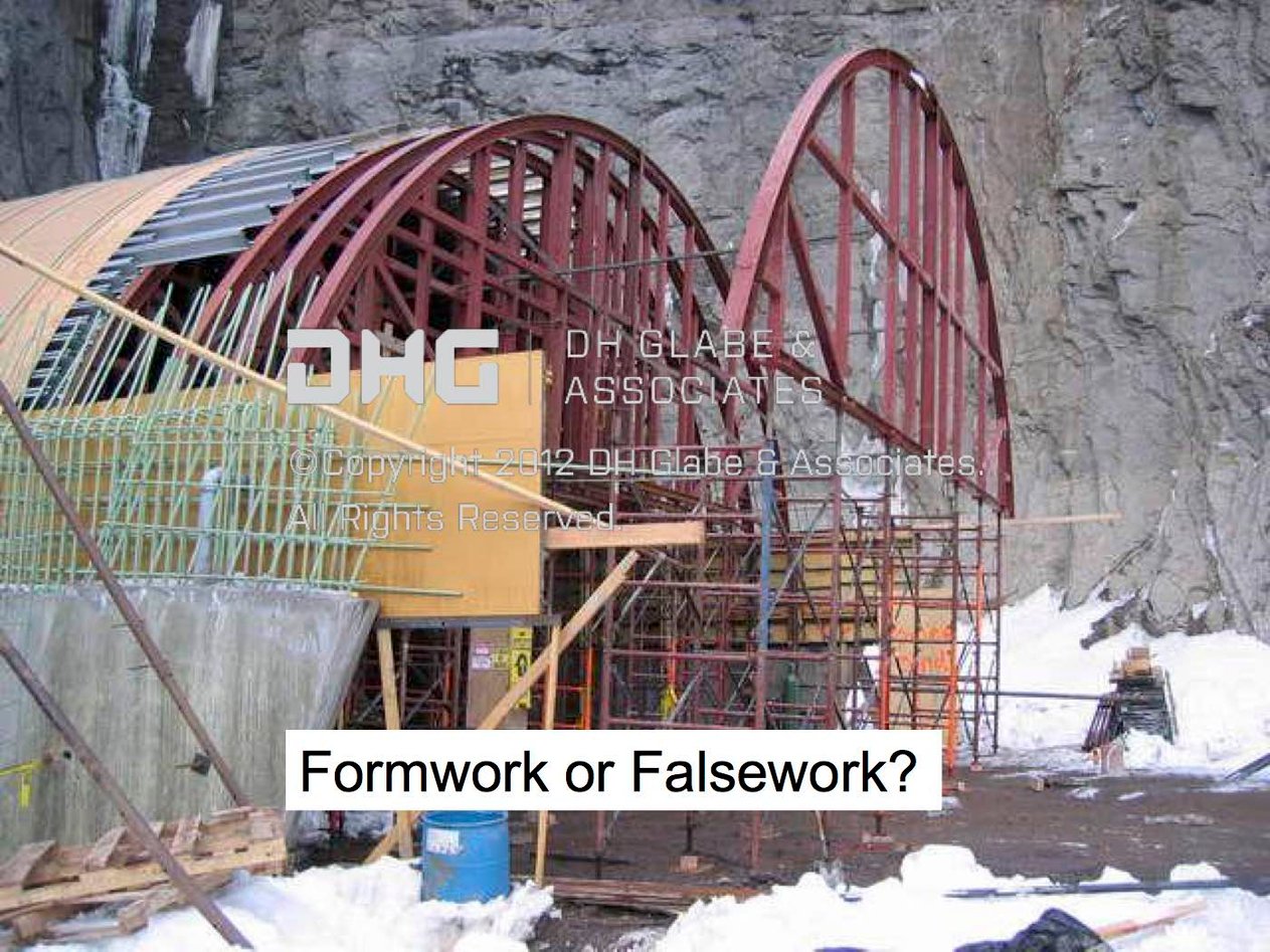 Formwork and Falsework Differences | DH Glabe & Associates