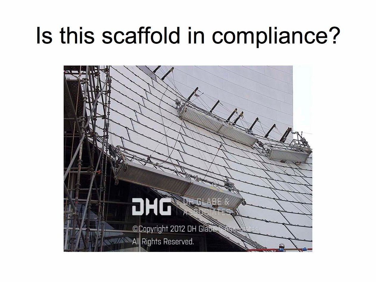 Do You Know Scaffolds? | DH Glabe & Associates